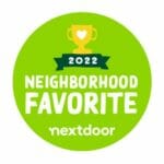 Neighborhood favorite nextdoor logo.
