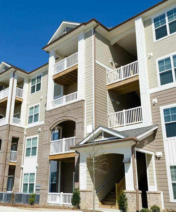 Multi-family home Large apartment building